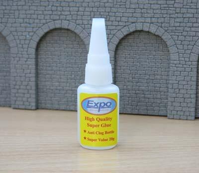 Expo Standard Grade Super Glue 20g front view