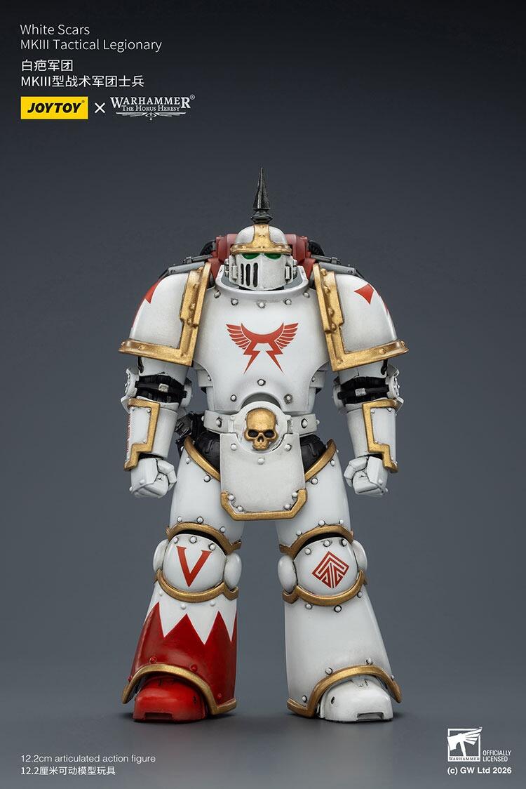 JoyToy White Scars MKIII Tactical Legionary front view