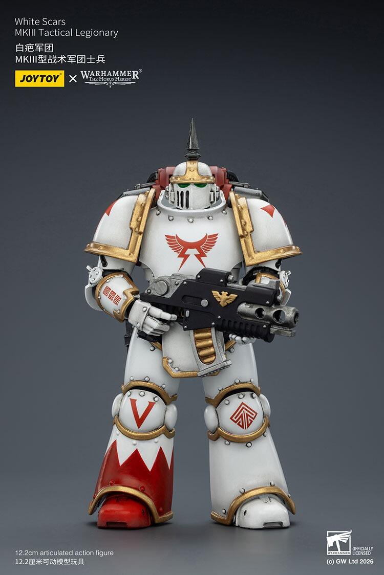 JoyToy White Scars MKIII Tactical Legionary – Warmodels.co.uk product photo