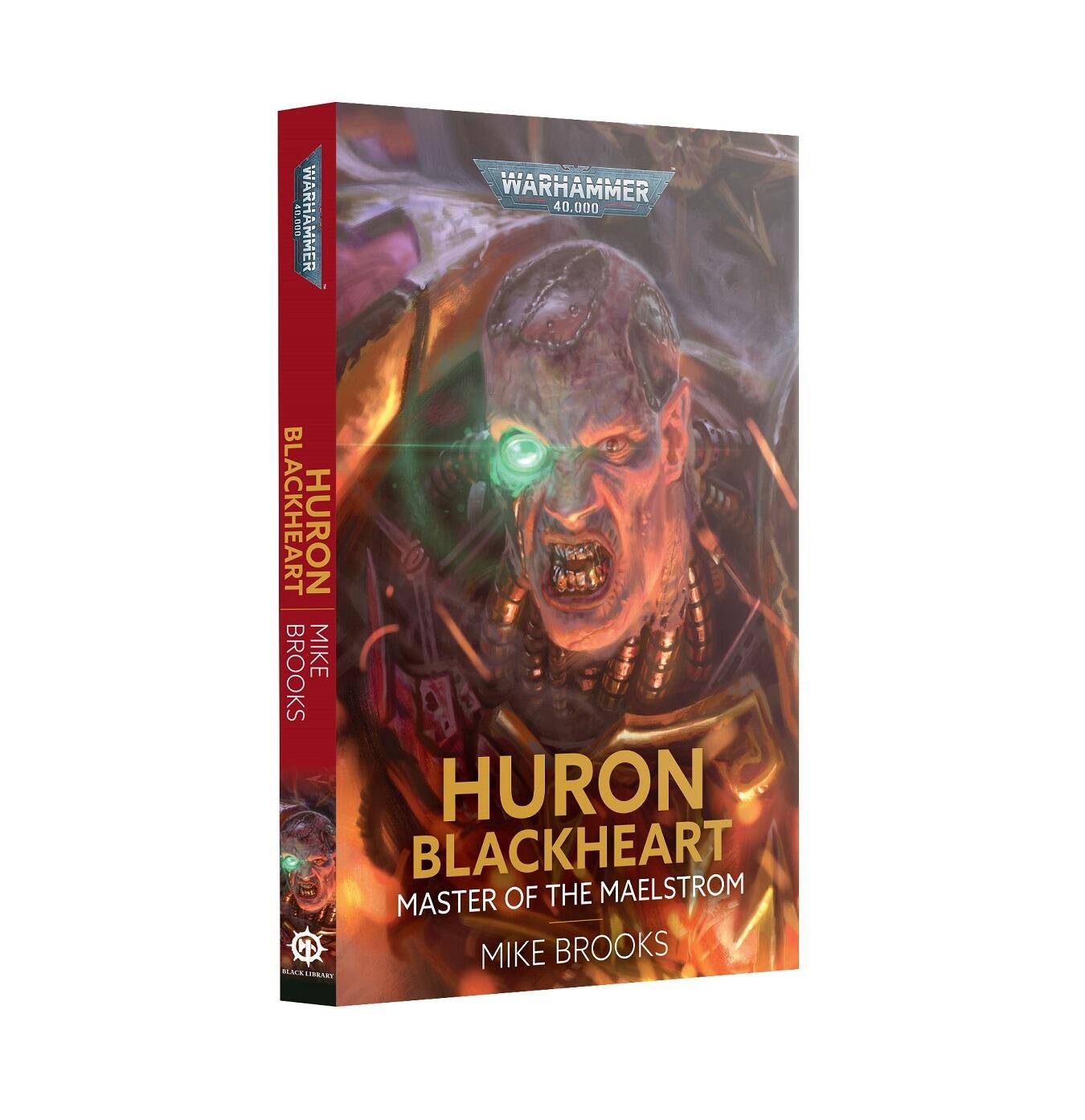 Huron Blackheart: Master of the Maelstrom book cover – Warmodels.co.uk
