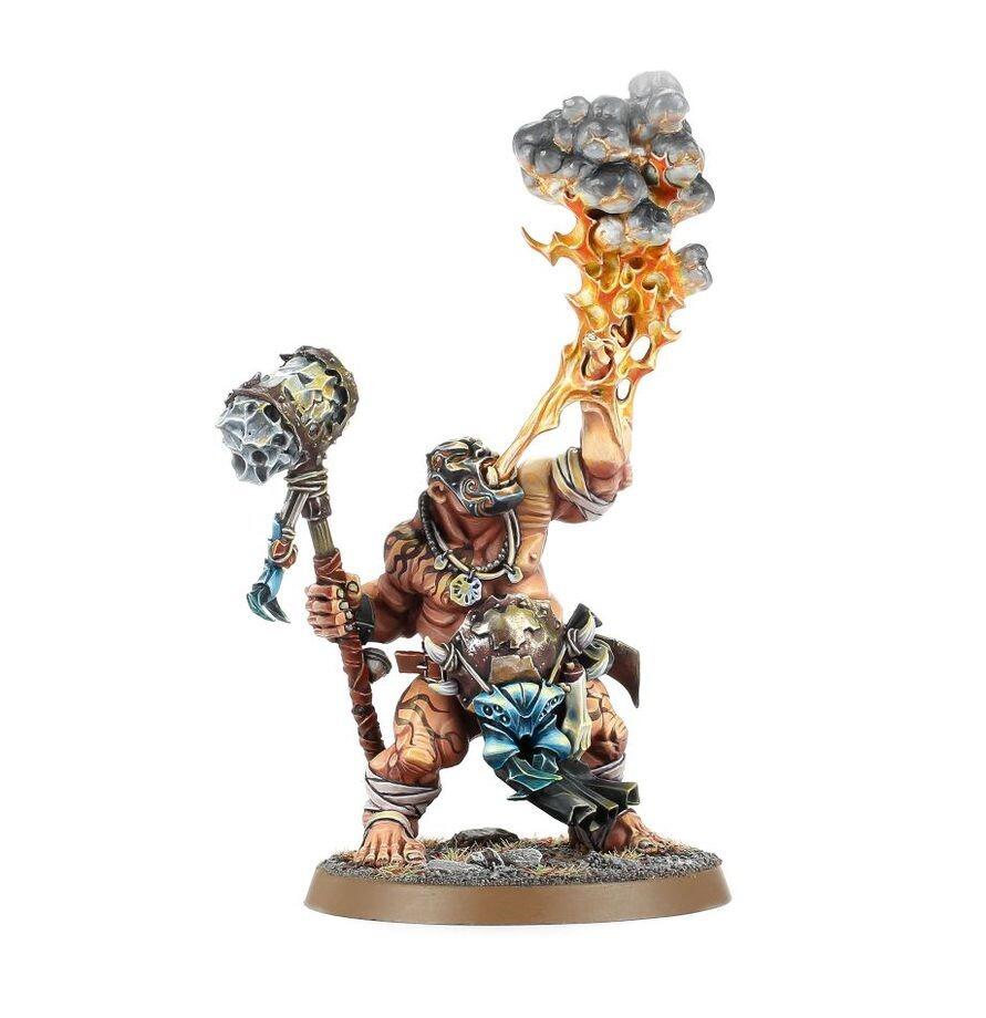 Ogre Kingdoms Firebelly miniature assembled