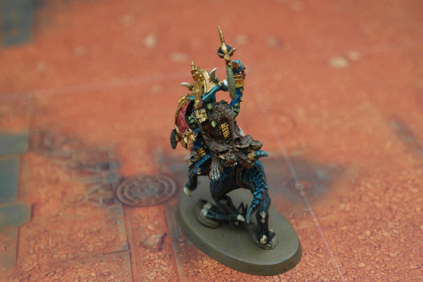 Saurus Cold One Riders Pre-Loved Saurus Scar-Veteran on Cold One AoS | Warmodels.co.uk