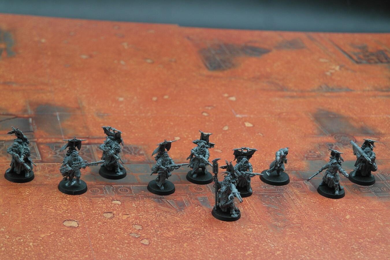 Pre-Loved Ash Wastes Nomads War Party Front View