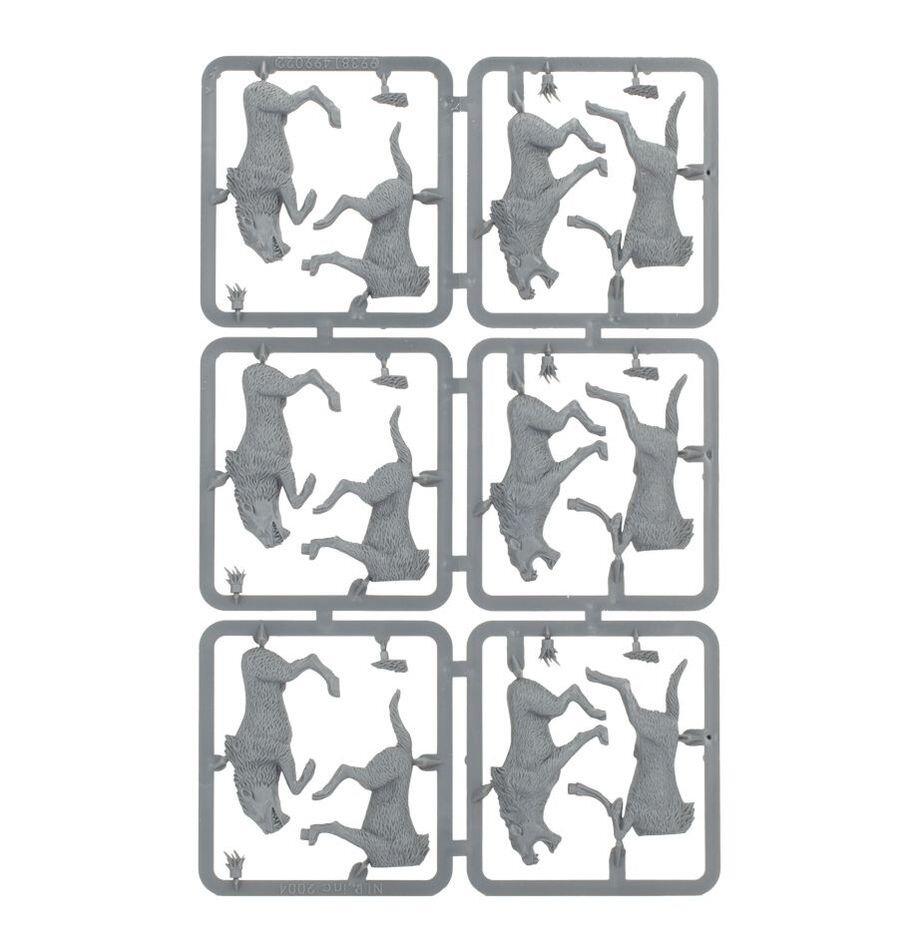 Games Workshop - Warg Riders 30-37 - Figurines Le Seigneur Des Anneaux - Middle Earth - Neuf
