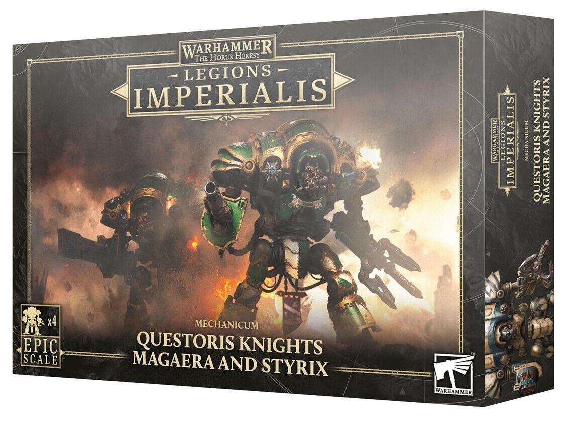 Knights Magaera and Styrix miniatures assembled - Warmodels