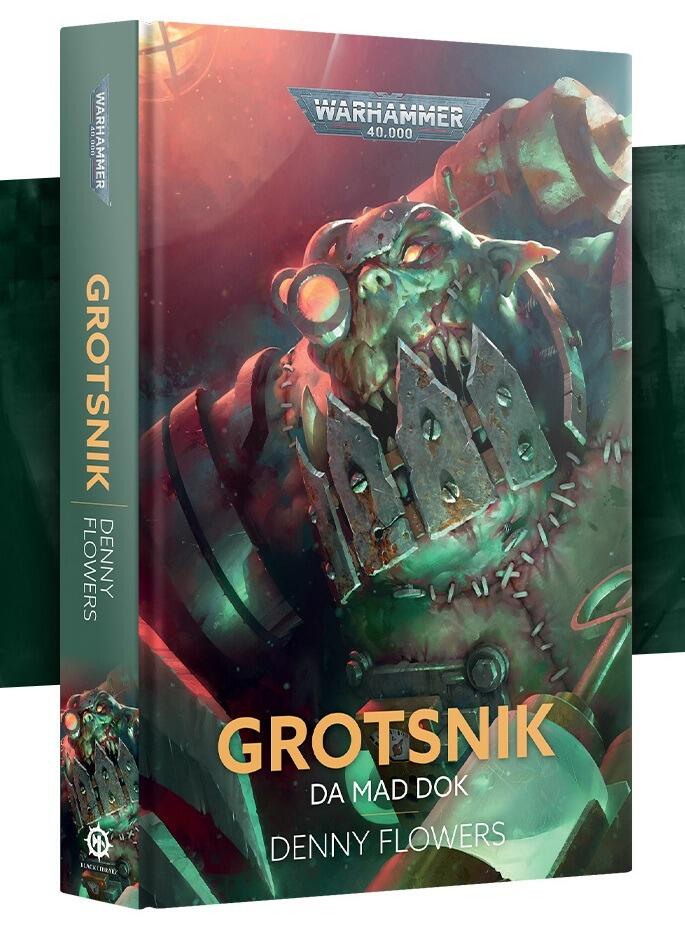 Grotsnik: Da Mad Dok hardback cover art