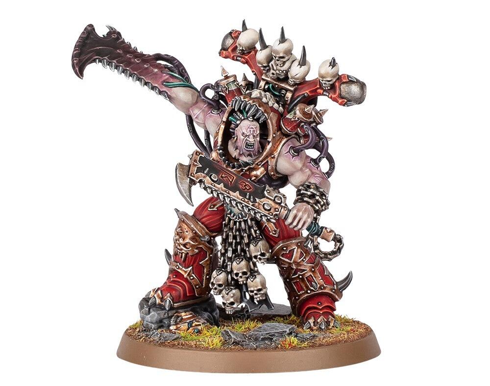 Slaughterbound World Eaters model – Bloodthirster-infused champion