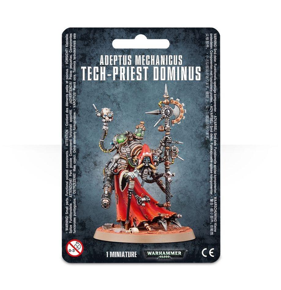 tech-priest dominus warhammer 40k model
