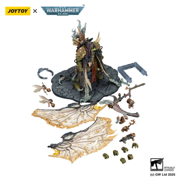 mortarion with wings and plague detail