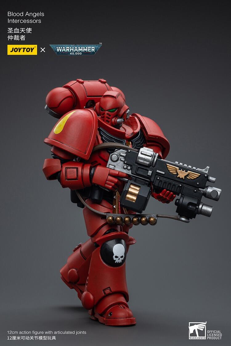 warhammer 40k articulated marine models