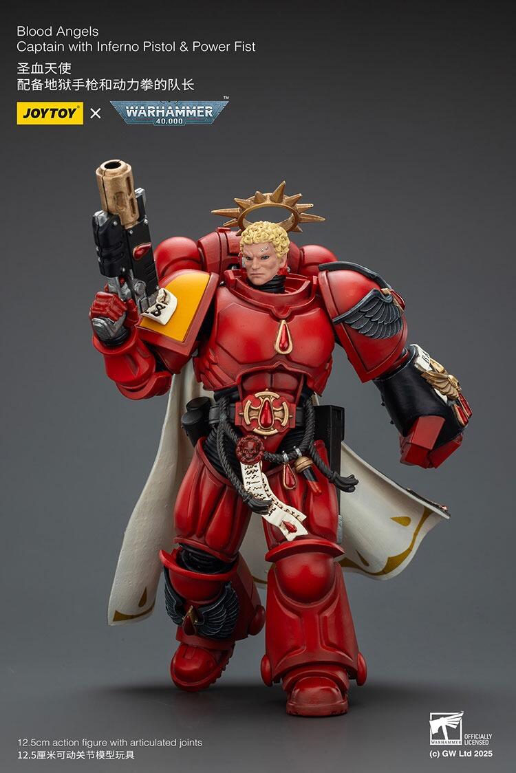 warhammer joytoy captain figure detailed pose