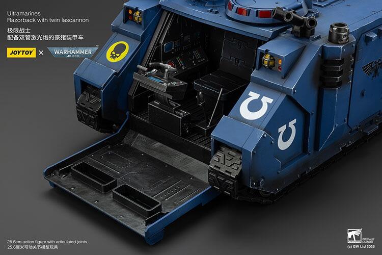 warhammer joytoy razorback rear angle