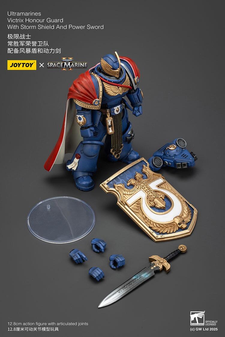 ultramarines honour guard storm shield model