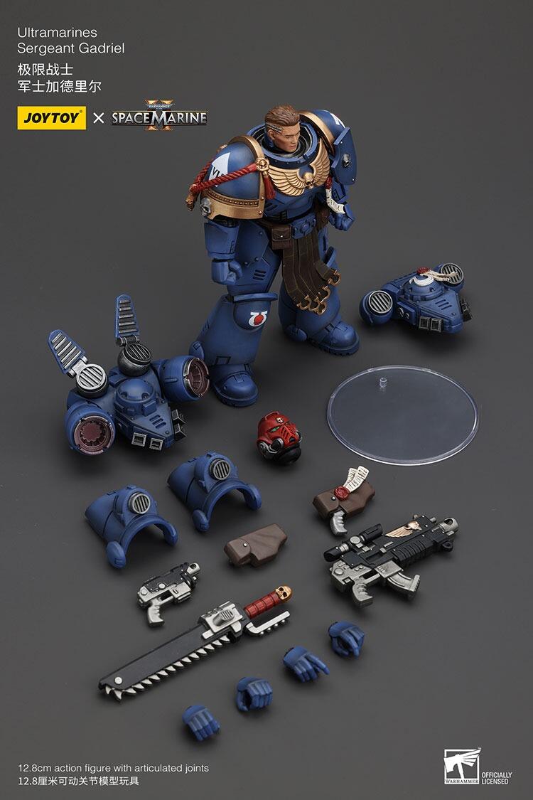 Sergeant Gadriel Warhammer 40K figure close-up