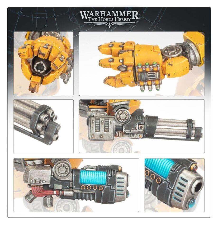 Close-up of dreadnought weapon mount options 2