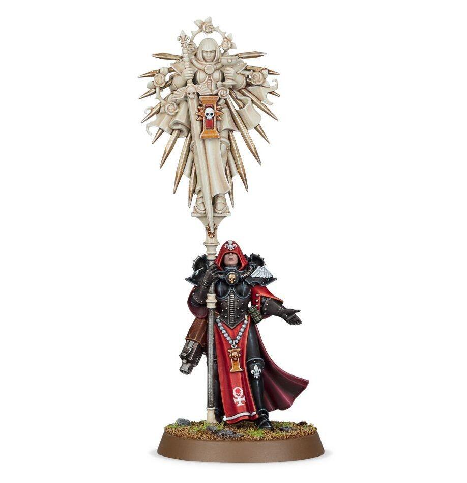 Classic Metal Sisters of Battle Standard Bearer New Warhammer X12367
