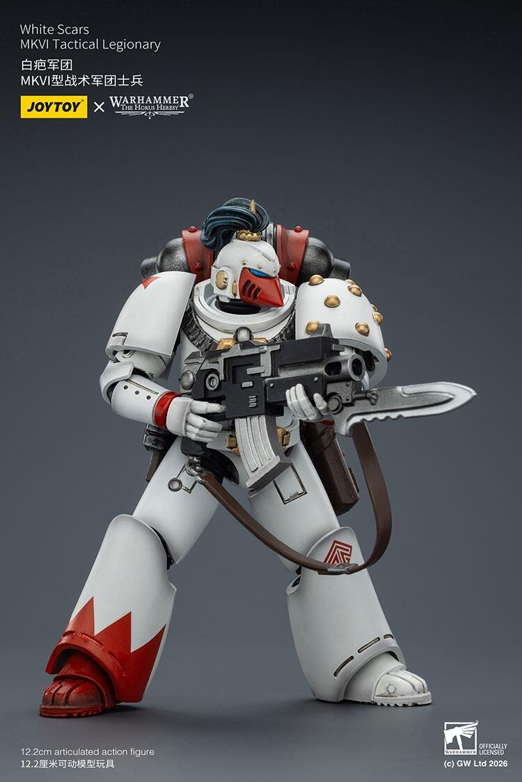 Packaging for MKVI White Scars Legionary