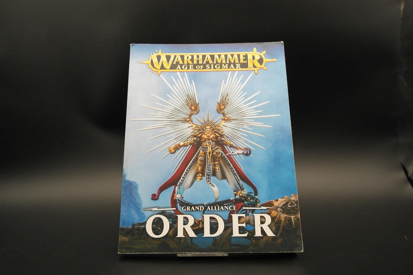 Pre-loved Grand Alliance Order book Warhammer Age of Sigmar cover