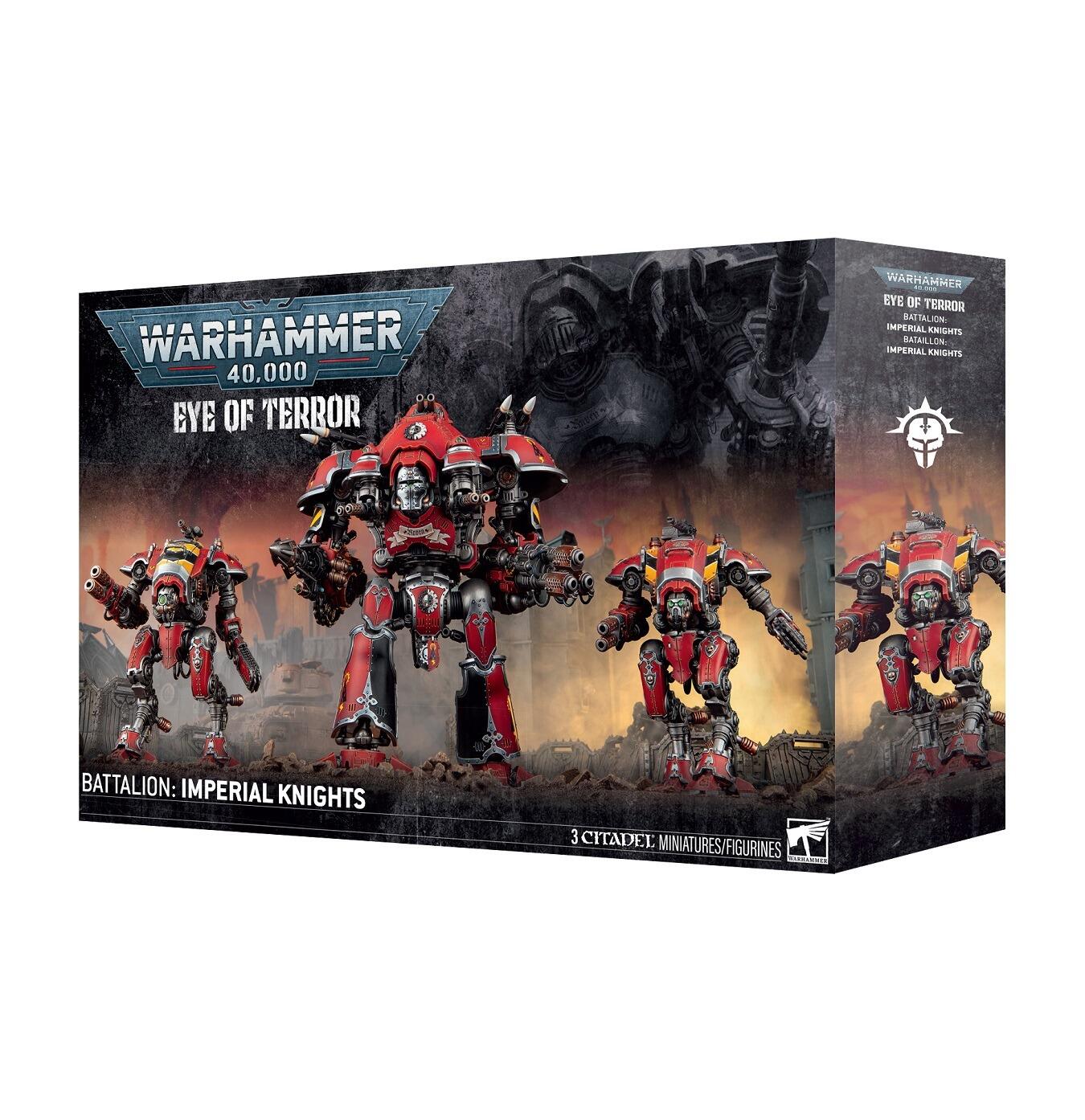Imperial Knights Battalion miniature set