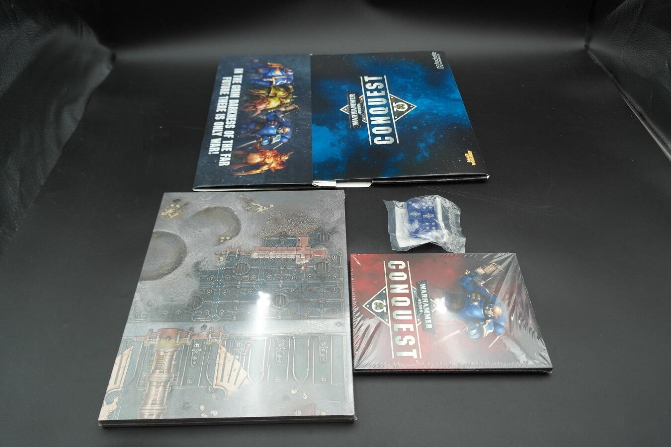 Pre-Loved Conquest Premium Wargear Set 2 contents on display