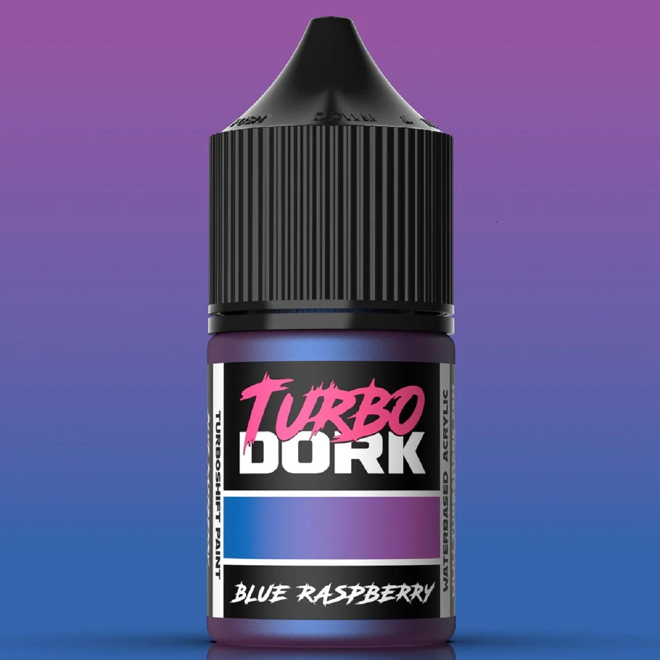 Turbo Dork Blue Raspberry TurboShift paint bottle front view