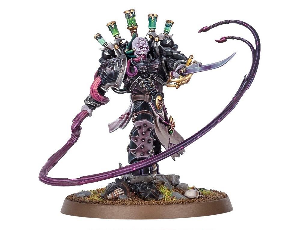 Fulgrim Daemon Primarch miniature close-up