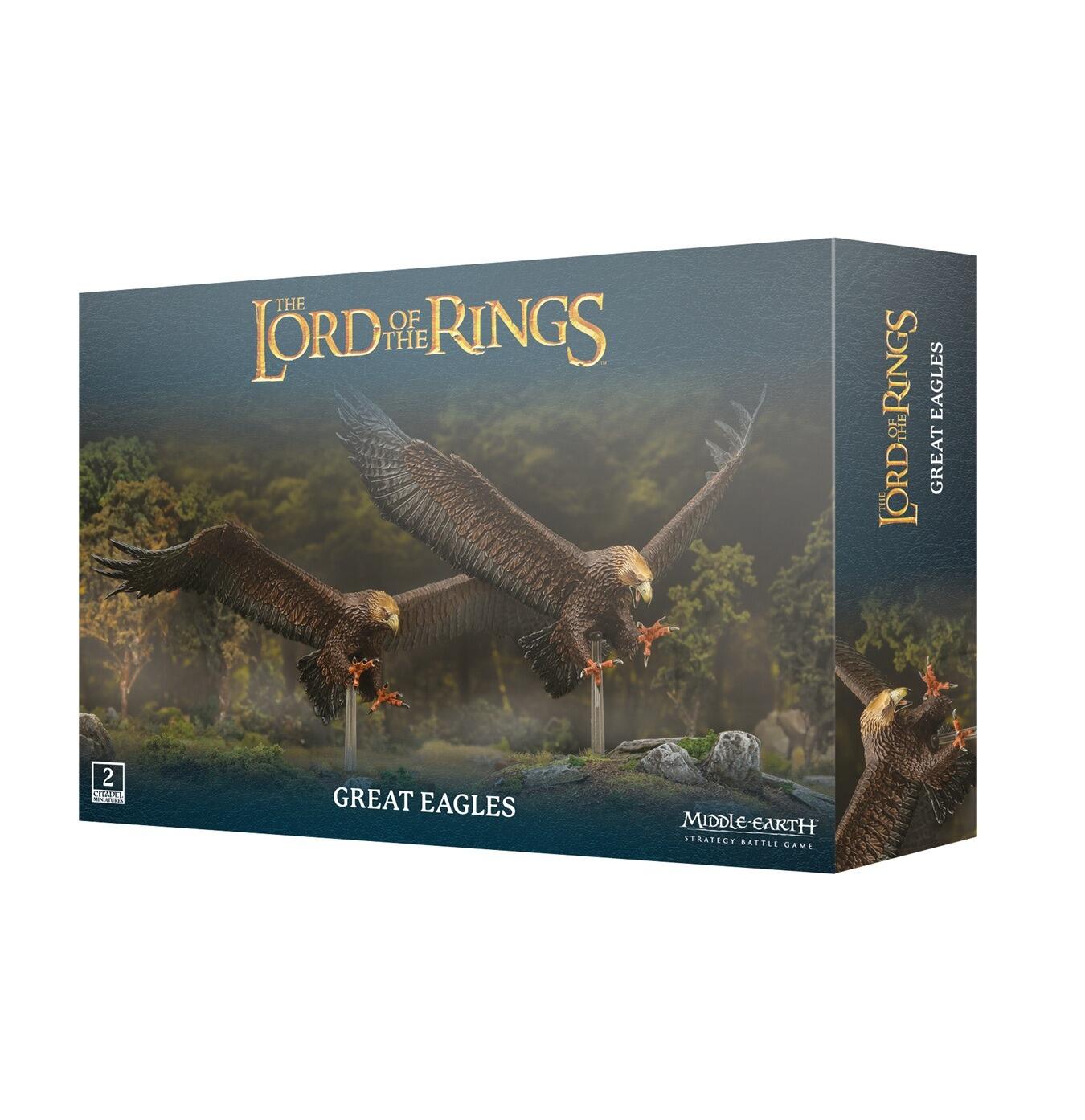 Great Eagles Middle-earth miniatures painted