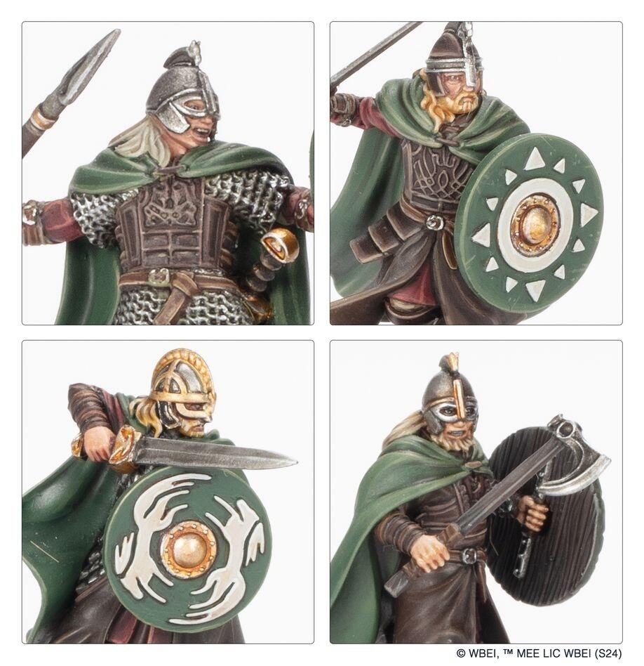 Warriors Of Rohan – Lord Of The Rings MESBG – Games Workshop 2024, New