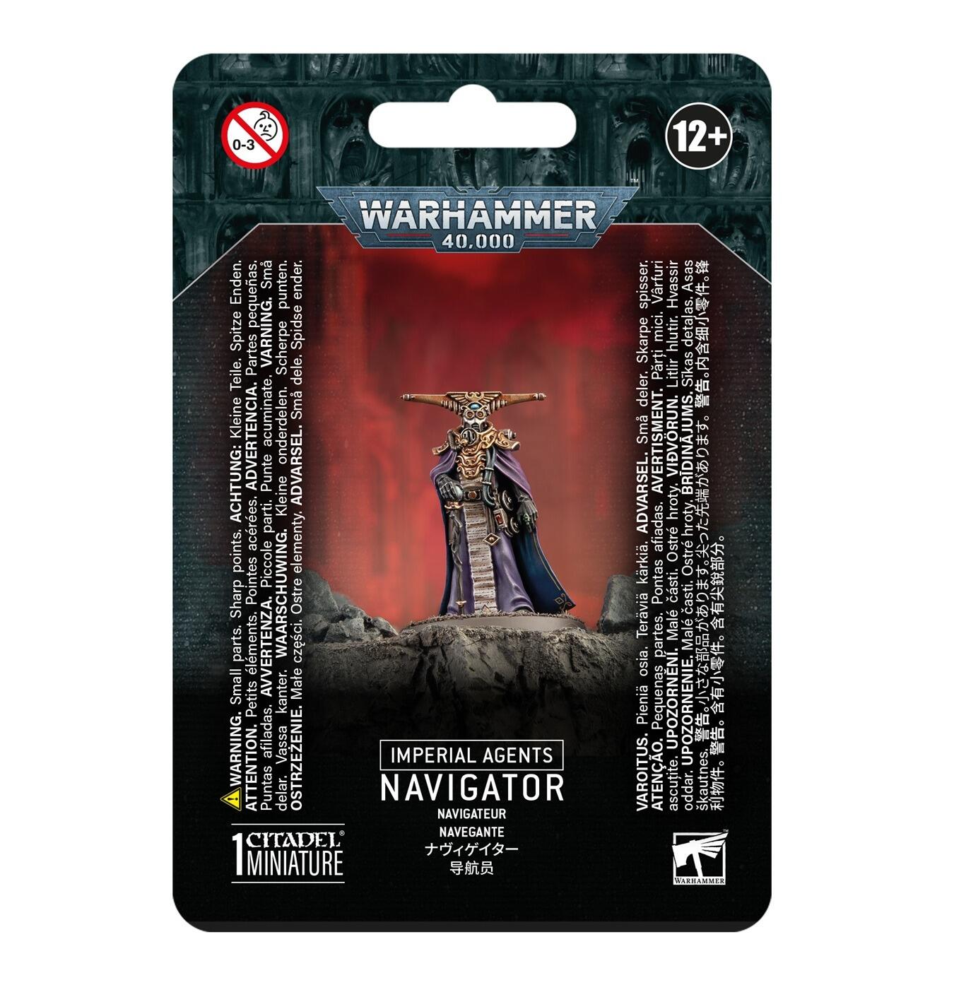 Navigator Warhammer 40K painted model