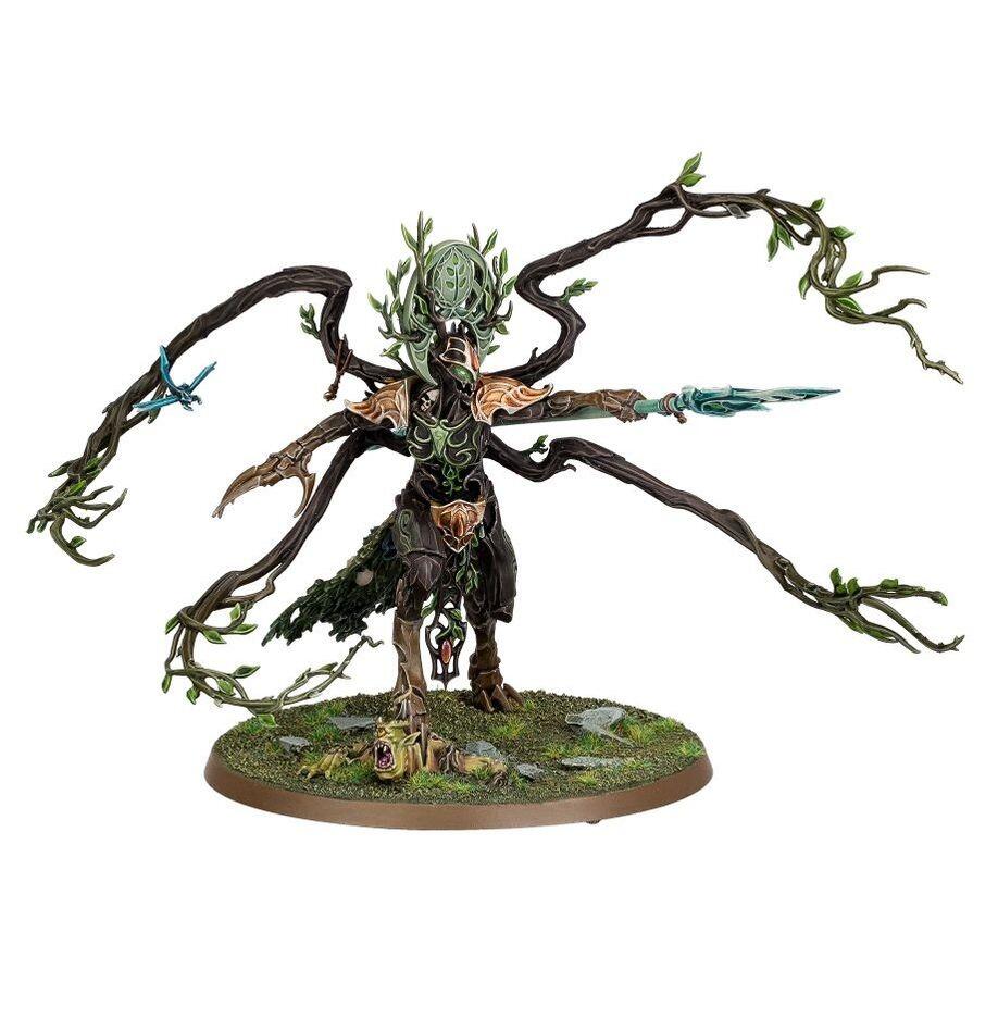 The Lady of Vines painted with lush base