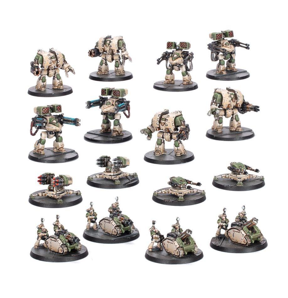 Legiones Astartes Combat Force box contents – 131 miniatures