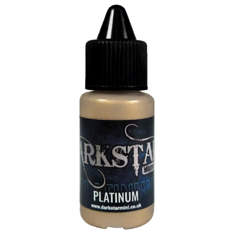 Darkstar Platinum paint – metallic acrylic 17ml