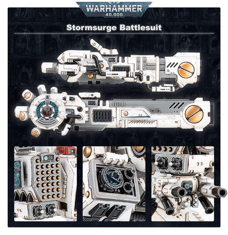 Tau Empire Stormsurge aiming downrange