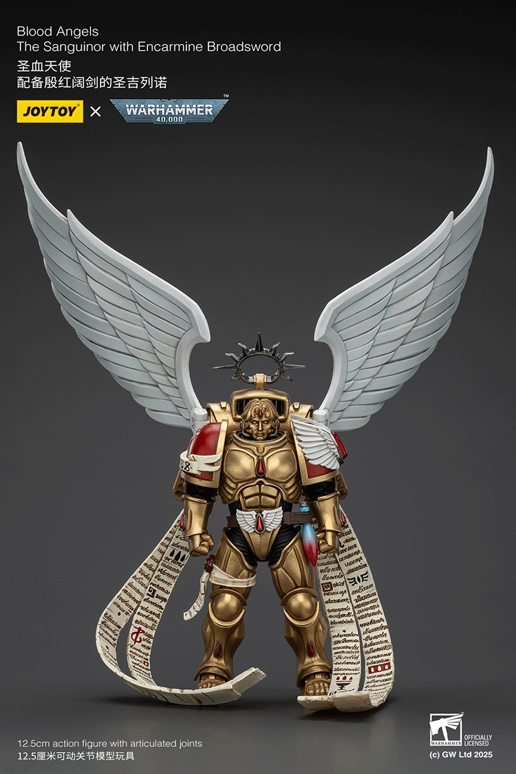 joytoy the sanguinor warhammer 40k figure
