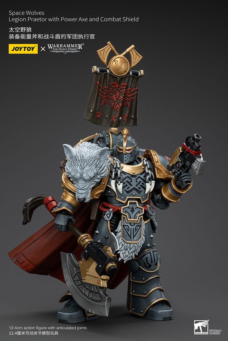 JoyToy articulated Praetor with axe and shield