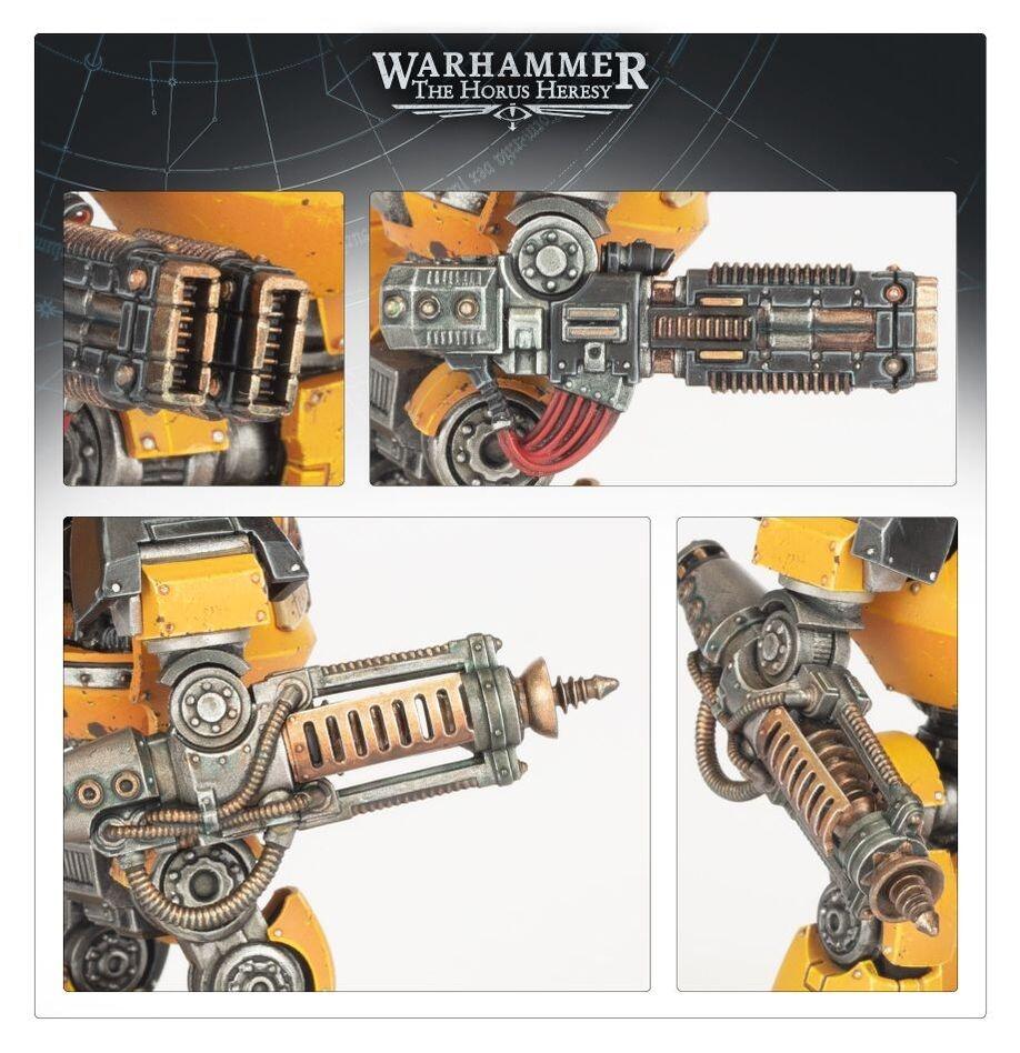 Close-up of dreadnought weapon mount options 3