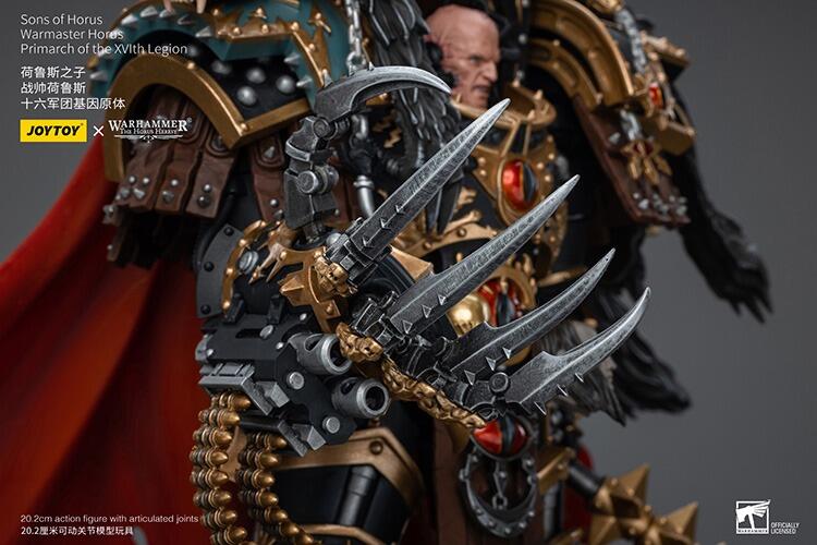 JOYTOY ウォーハンマー40K WARMASTER HORUS ホルス JOYTOY Warhammer 40k Sons of Horus Warmaster Horus Primarch of The
