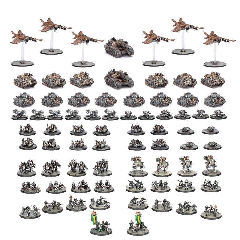 Solar Auxilia Combined Arms Battle Group full box contents