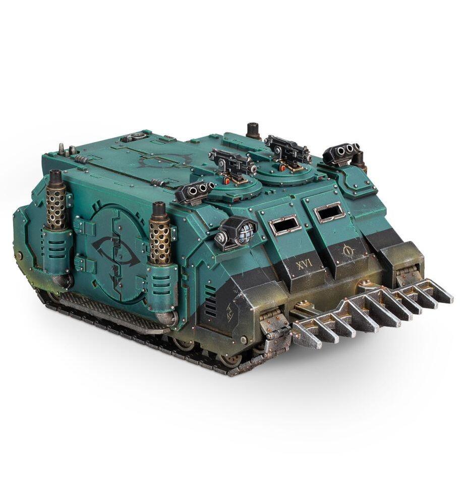 Painted Rhino in Sons of Horus colours