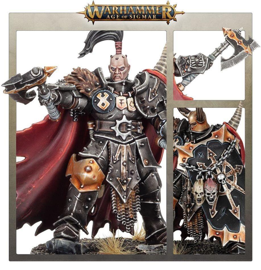 Side profile showing cape and shield