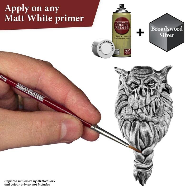 Speedpaint: Broadsword Silver – Warmodels.co.uk product photo