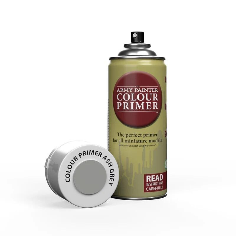 Army Painter Colour Primer Ash Grey spray can