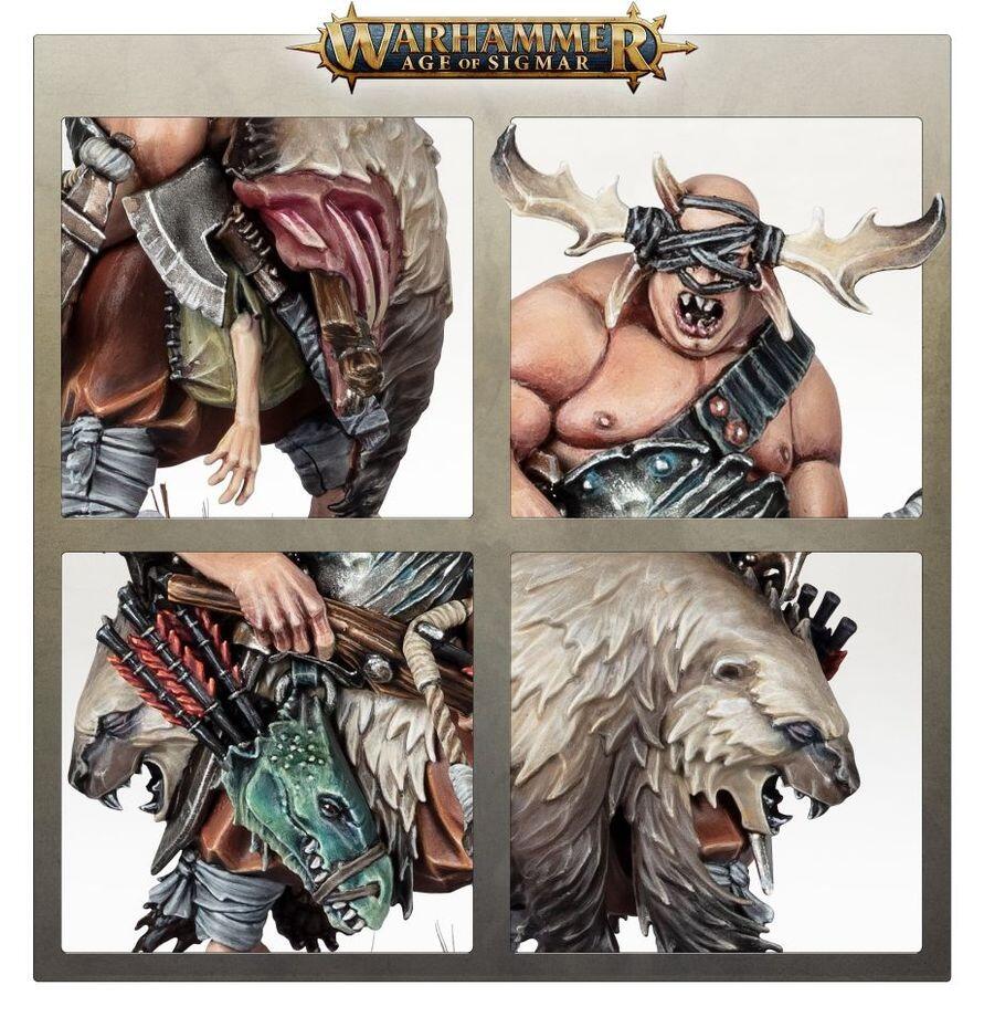 Ogor Mawtribes Bloodpelt Hunter model