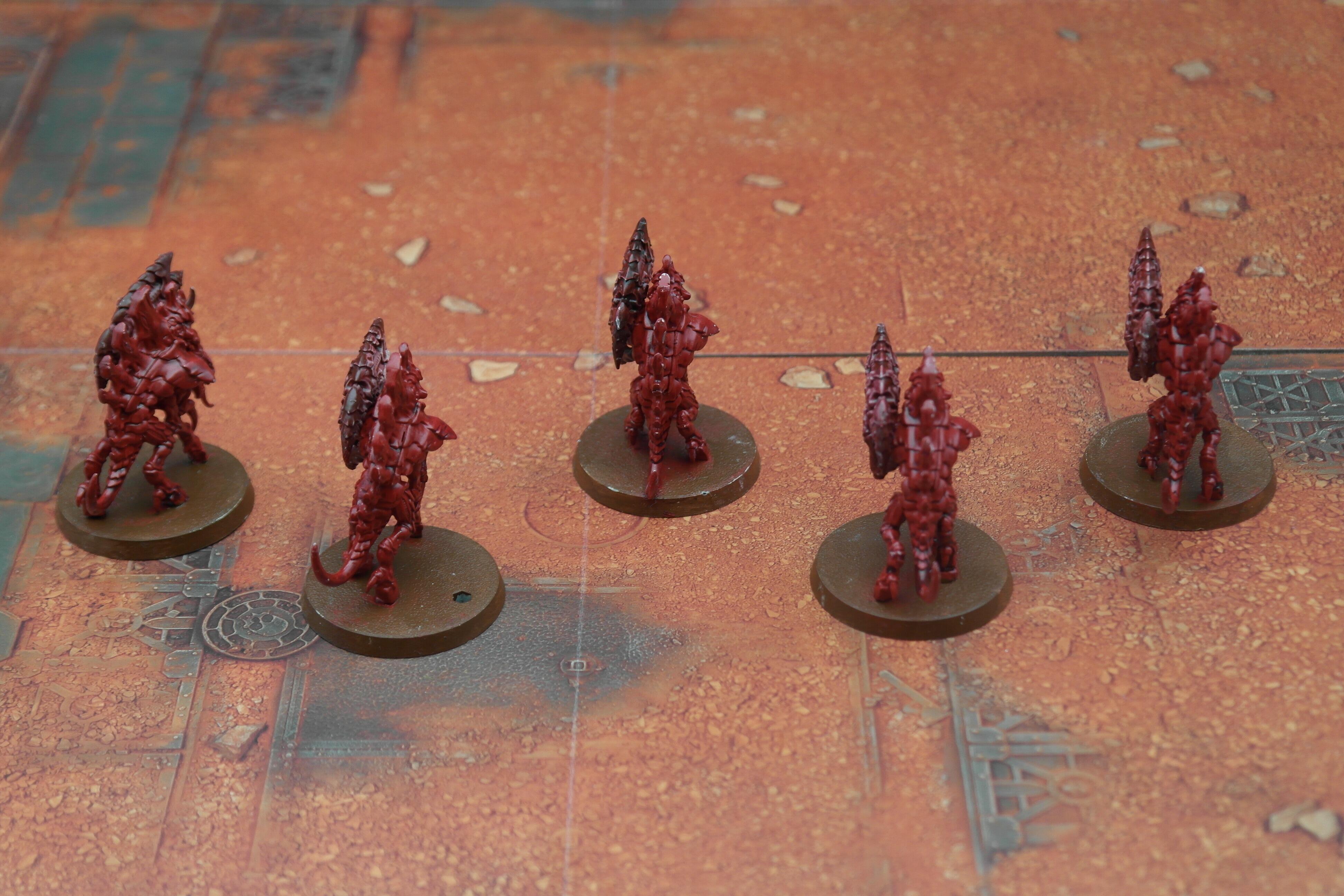 Pre-loved Tyranid Barbgaunts REF-101 Warhammer 40k rear view