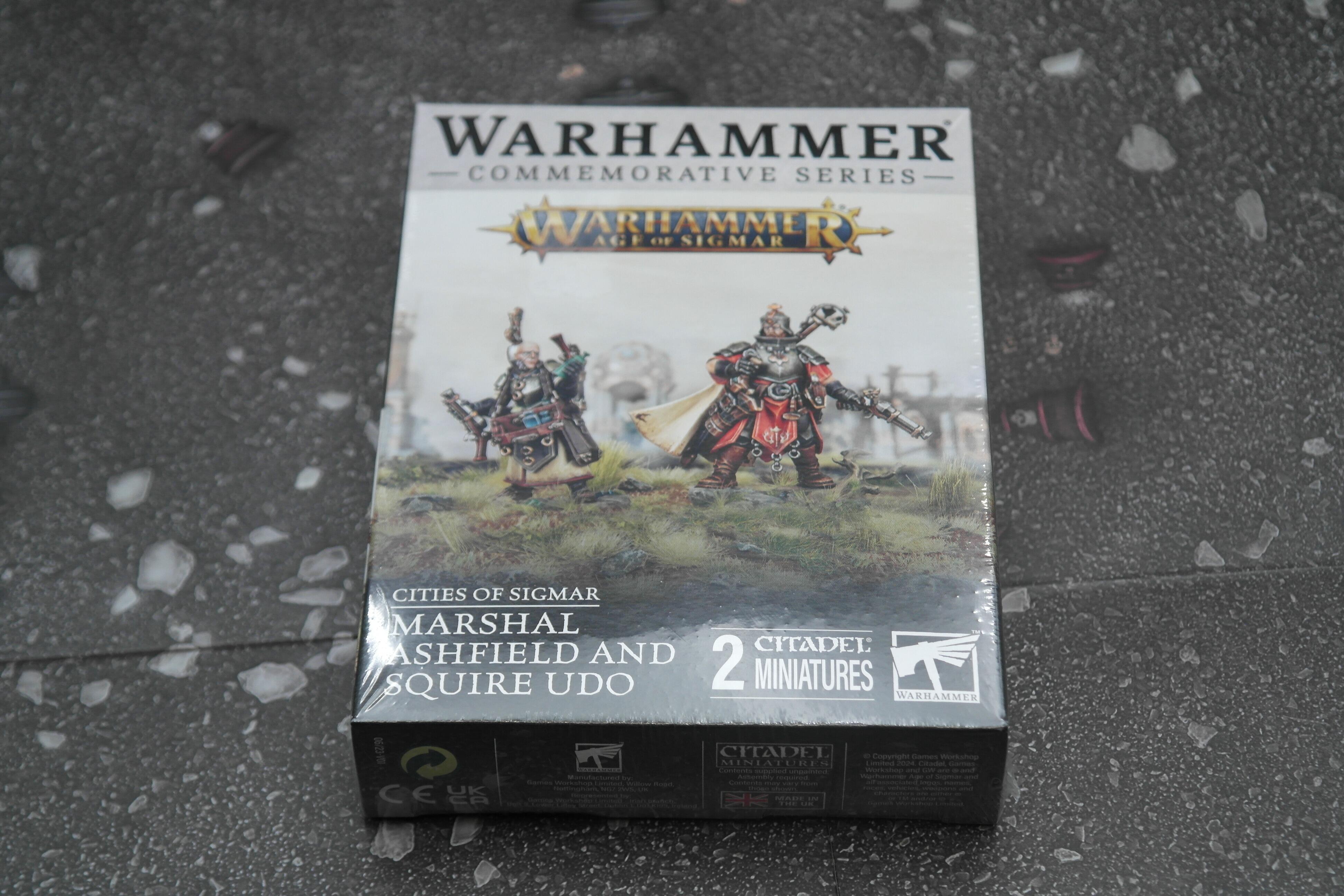 WHCS Marshal Ashfield & Squire Udo AoS | Warmodels.co.uk