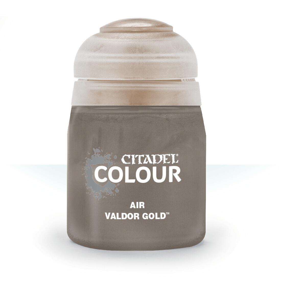 Citadel Paints Valdor Gold Air, Formulated to work with your airbrush 1