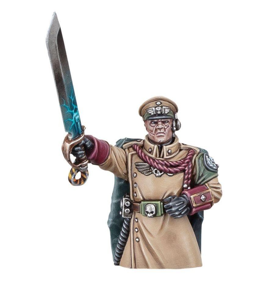 Warhammer 40K Rogal Dorn Tank Officer – Astra Militarum Add-Ons