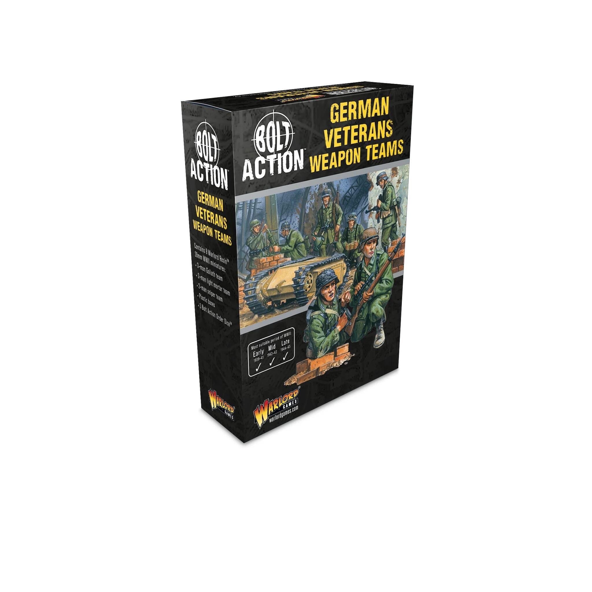 German Veteran Infantry Weapons Teams box set front