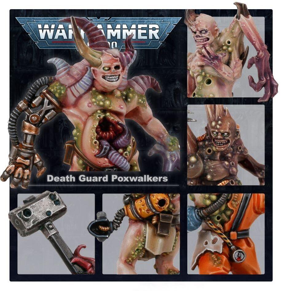 Poxwalkers – Death Guard Chaos Cultists | Warhammer 40K | Warmodels