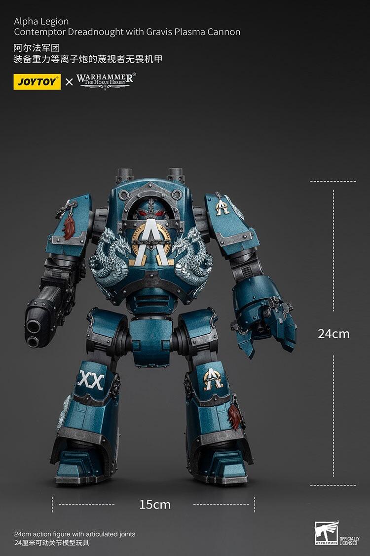 alpha legion dreadnought with plasma cannon
